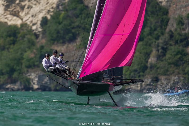 69F Women Foiling Gold Cup photo copyright Kevin Rio taken at  and featuring the Persico 69F class