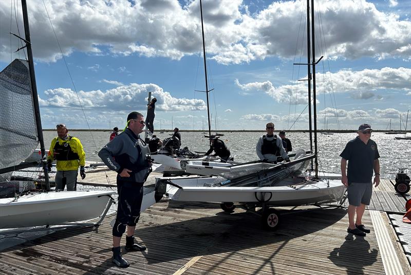Phantom East Coast Championship at Burnham Week 2024 photo copyright Andy Pyett taken at Royal Corinthian Yacht Club and featuring the Phantom class