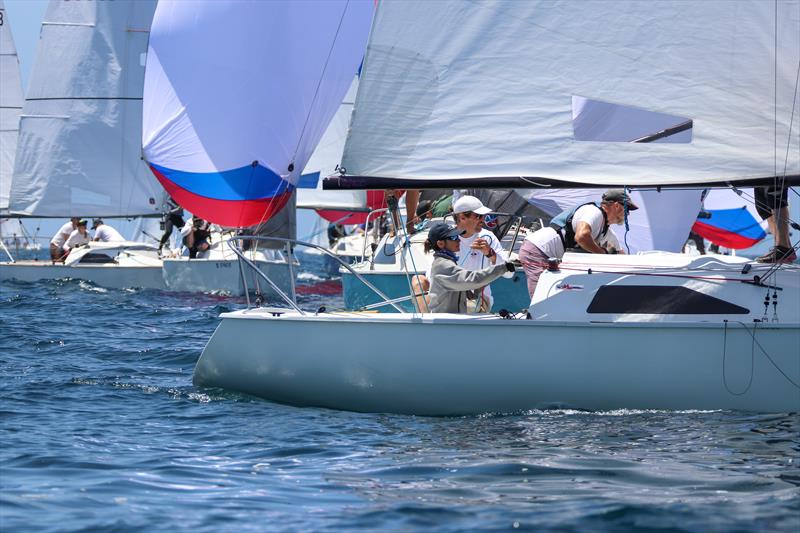 Racecourse action at Cal Race Week photo copyright Joysailing taken at California Yacht Club and featuring the PHRF class