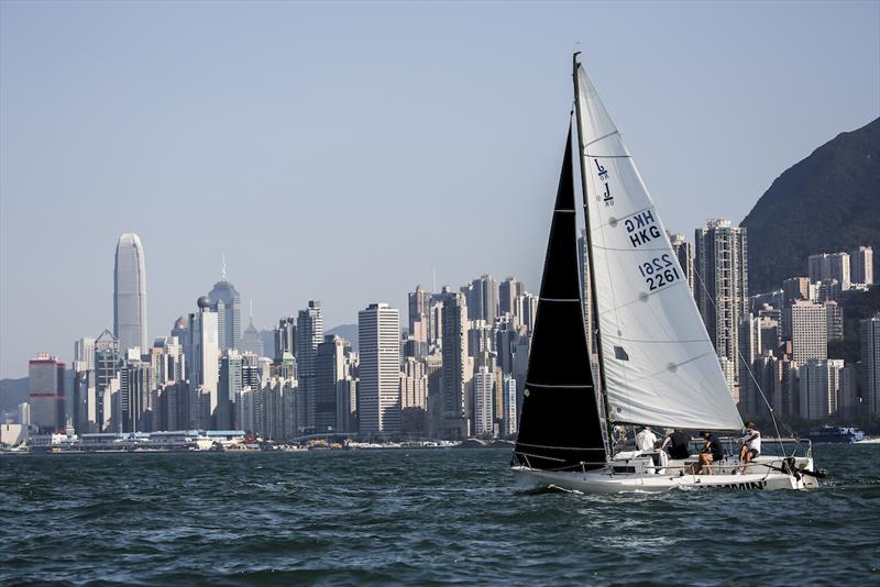 Racecourse action at the royal Hong Kong Yacht Club's Around the Island Race - photo © Image courtesy of RHKYC/ Isaac Lawrence
