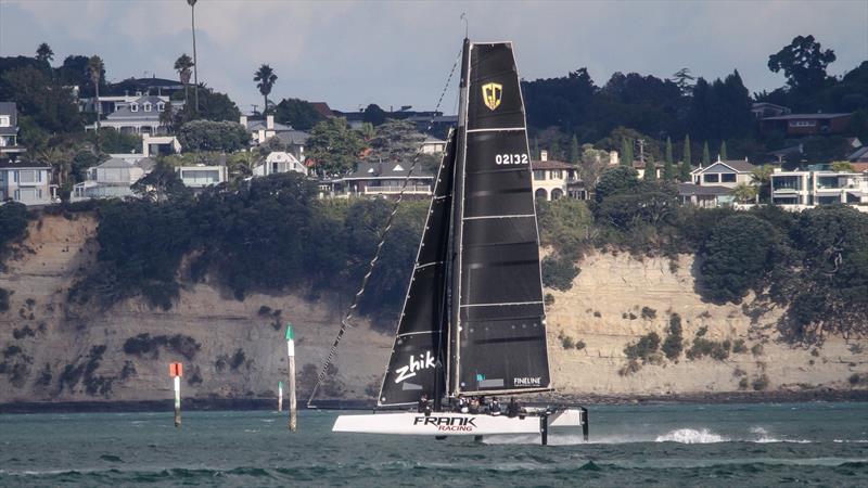 GC32, Frank Racing, Doyle Sails Evening Race - Royal New Zealand Yacht Squadron, January 19, 2021 photo copyright Richard Gladwell - Sail-World.com/nz taken at Royal New Zealand Yacht Squadron and featuring the PHRF class