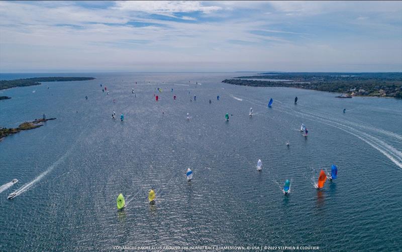 West Passage - 95th Conanicut Yacht Club Around the Island Race - photo © Stephen R Cloutier