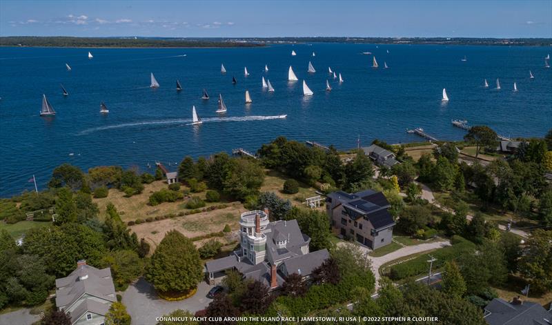 95th Conanicut Yacht Club Around the Island Race photo copyright Stephen R Cloutier taken at Conanicut Yacht Club and featuring the PHRF class