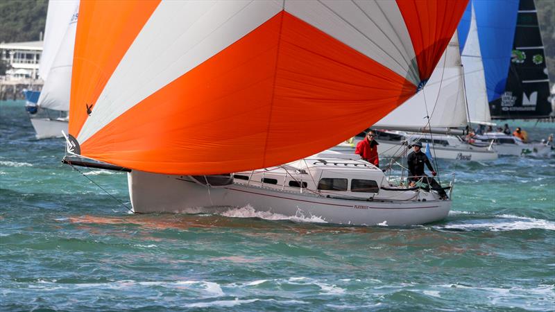 Playbuoy - Stewart 34 - Coastal Classic - Waitemata Harbour - October 21, 2022 photo copyright Richard Gladwell - Sail-World.com/nz taken at Royal New Zealand Yacht Squadron and featuring the PHRF class