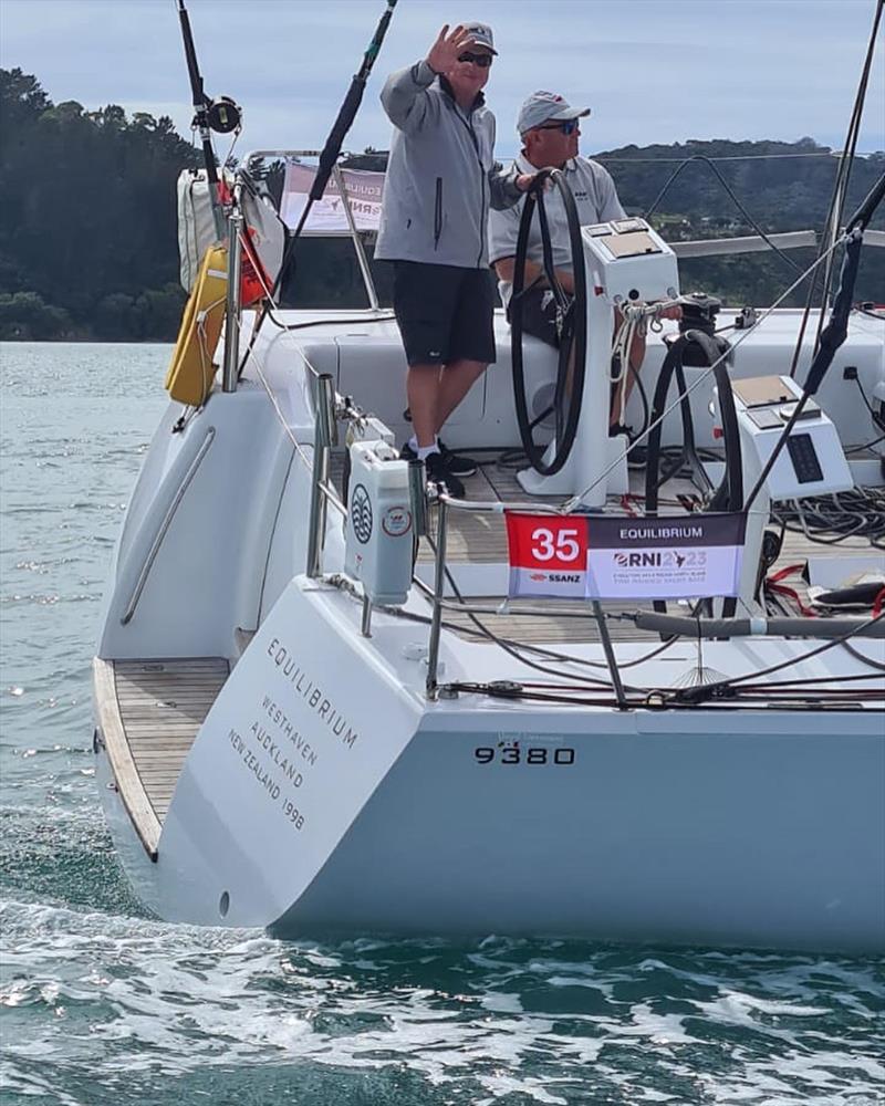 Equilibrium takes line honours - Leg 1 - Evolution Sails Round North Island Race photo copyright Suellen Hurling taken at  and featuring the PHRF class