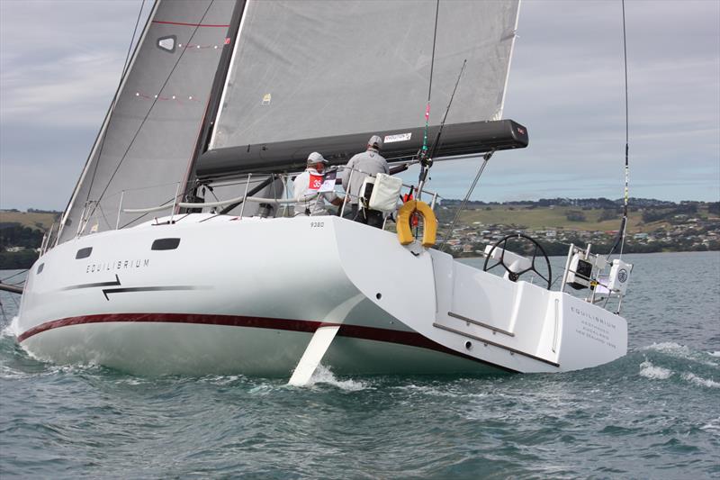 Equilibrium - Round North Island Race 2023 - Leg 1 Finish - Mangonui - February 28, 2023 photo copyright Sarah Wiblin taken at  and featuring the PHRF class