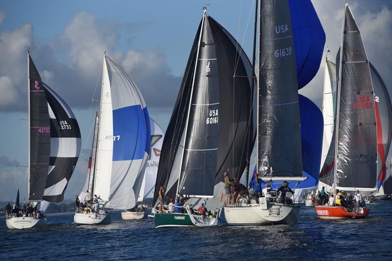 San Diego Yacht Club Hot Rum Series Race 2 photo copyright Bob Betancourt taken at San Diego Yacht Club and featuring the PHRF class