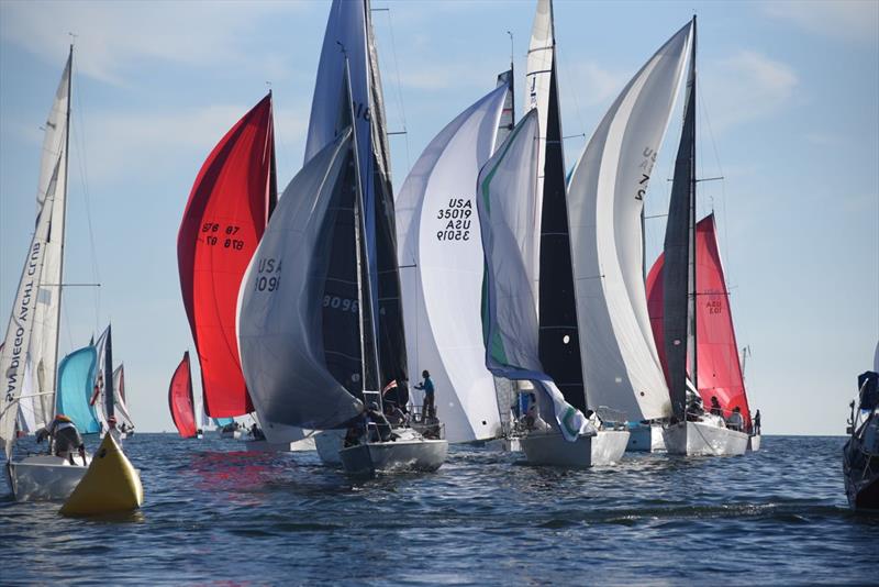 San Diego Yacht Club Hot Rum Series Race 2 photo copyright Bob Betancourt taken at San Diego Yacht Club and featuring the PHRF class