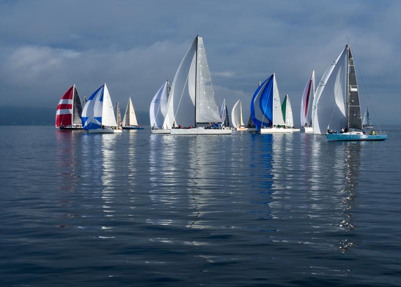 Racecourse action at the Tacoma Yacht CLub's WInter Vashon race photo copyright Dawn Umstot taken at Tacoma Yacht Club and featuring the PHRF class