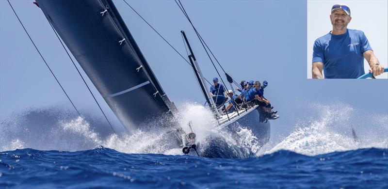 Roy P. Disney at the helm of Pyewacket - photo © Ultimate Sailing