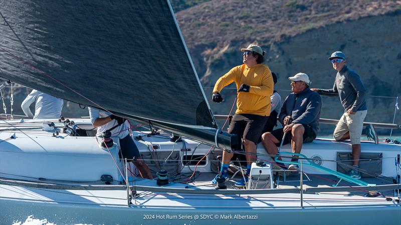 2024 Hot Rum Series photo copyright Mark Albertazzi taken at San Diego Yacht Club and featuring the PHRF class
