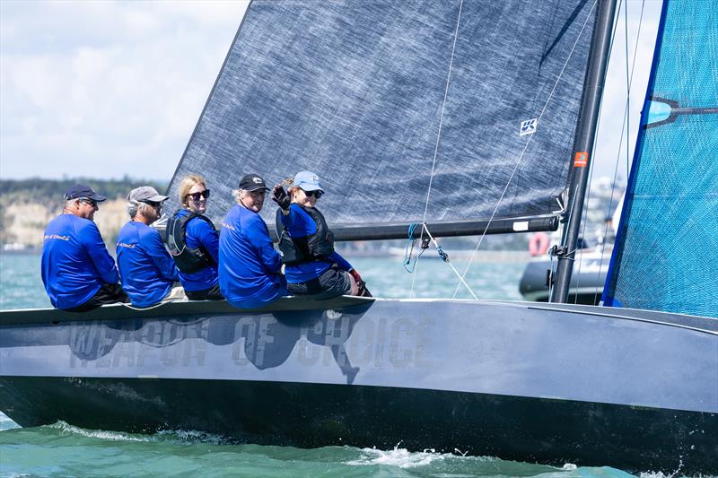 Weapon of Choice - 2025 PIC Harbour Classic - March 1, 2025 - Waitemata Harbour - photo © Marcus Brummel Photography