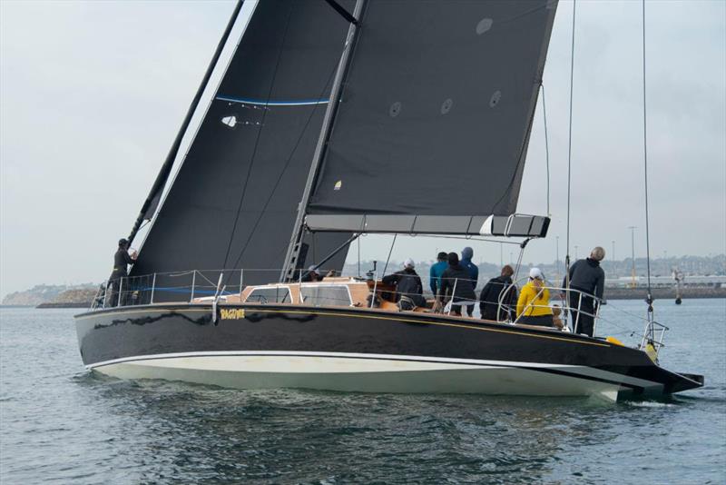 New rig, new sails, new chainplates, the same famous Ragtime lines - photo © Steve Jost