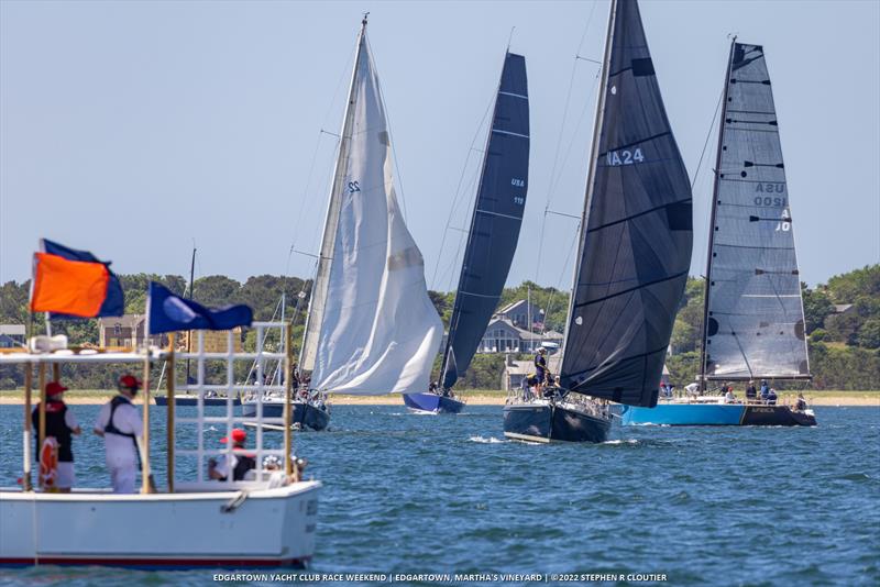 Racecourse action at the Edgartown Race Weekend - photo © STEPHEN R CLOUTIER