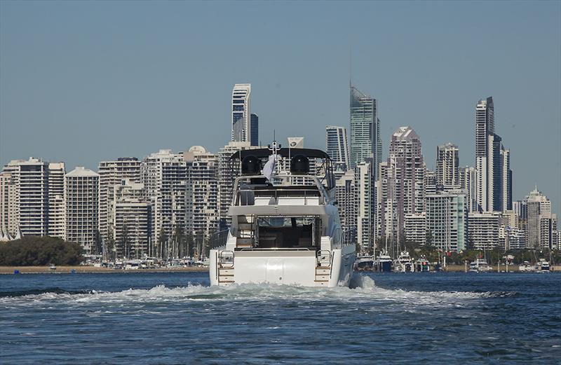 Heading back into the Gold Coast on the Longreef 60 SX - photo © John Curnow