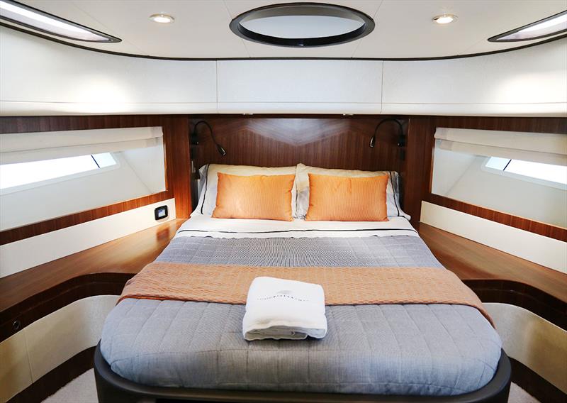 VIP Stateroom is for'ard in the Longreef 60 SX - photo © Jennifer McKinnon