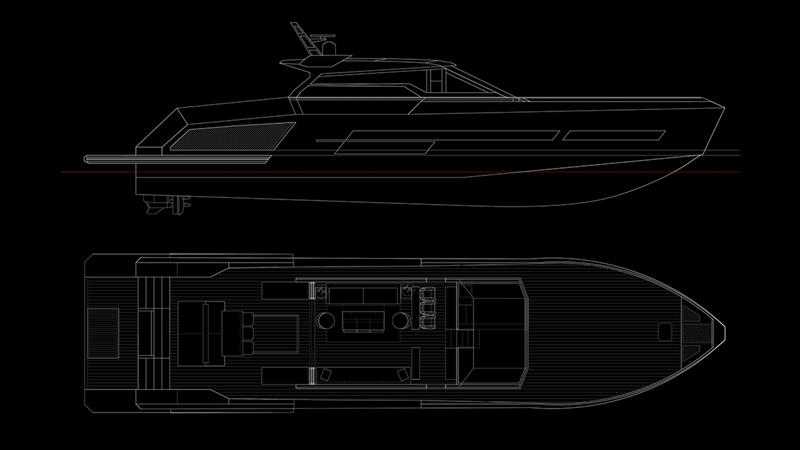 New Mazu 82 photo copyright Sand People taken at  and featuring the Power boat class