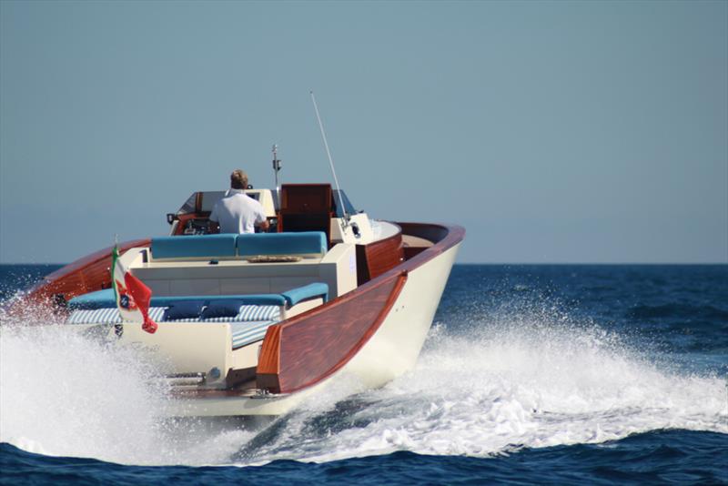 Wooden Boats WB40 Classic photo copyright Sand People taken at  and featuring the Power boat class