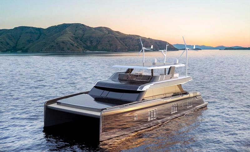 80 Sunreef Power Eco photo copyright Sunreef Yachts taken at  and featuring the Power boat class