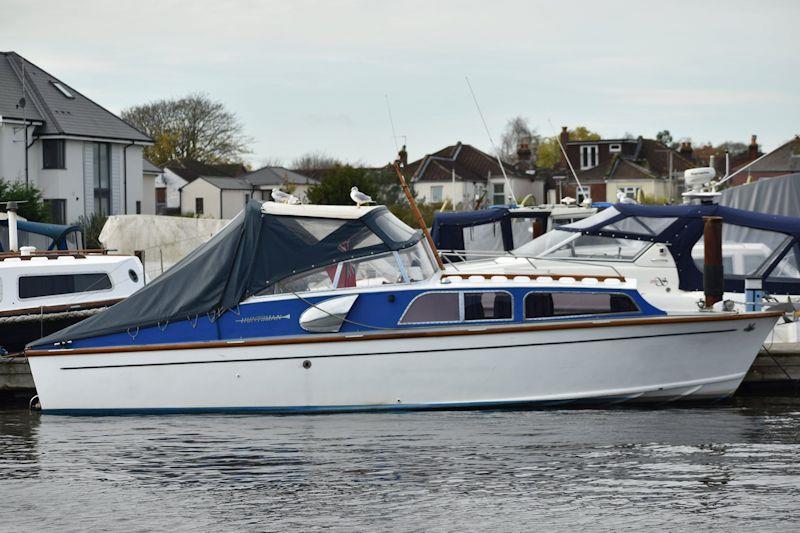 In 1961 this boat was known as a Fairey Huntsman and has now been restored - photo © Dougal Henshall