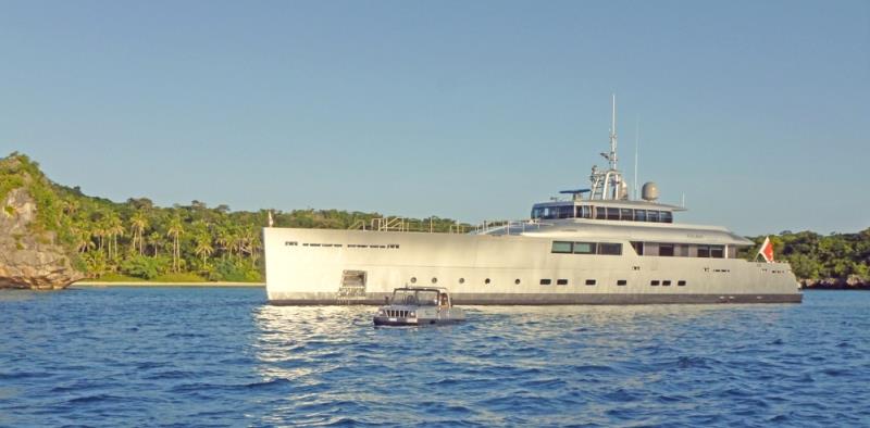 Exuma Yagasa in Fiji photo copyright Vitruvius Yachts taken at  and featuring the Power boat class