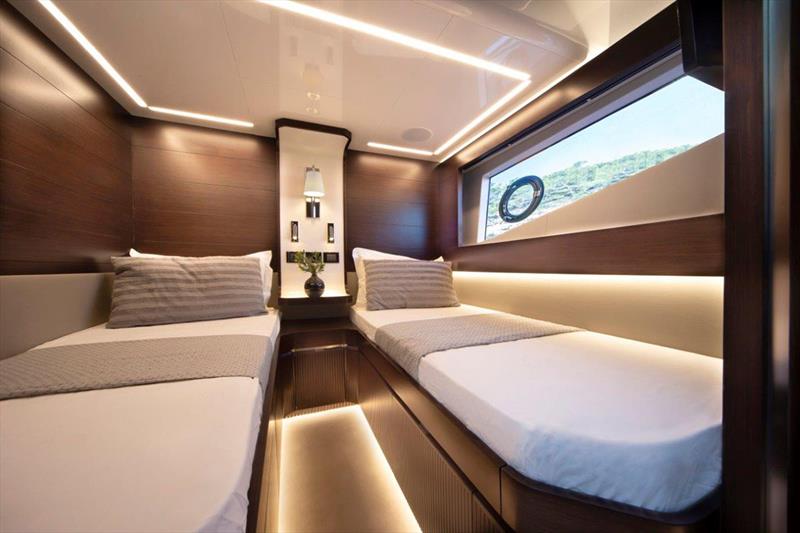 Pearl 62 twin cabin - photo © Pearl Yachts