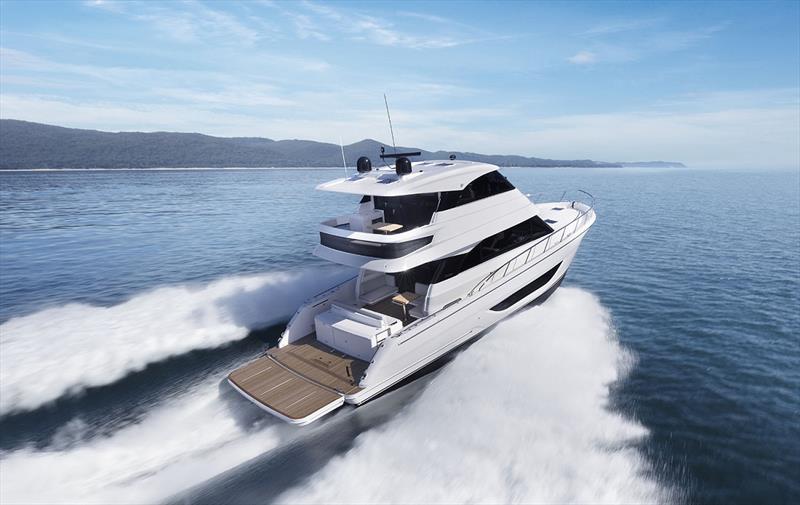 Maritimo M55 photo copyright Maritimo taken at  and featuring the Power boat class