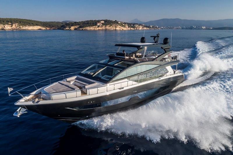 Pearl 80 - Running photo copyright Pearl Yachts taken at  and featuring the Power boat class