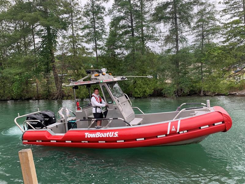 TowBoatUS is ready to serve boaters on Northern Michigan's Inland Waterway 24 hours a day photo copyright Scott Croft taken at  and featuring the Power boat class