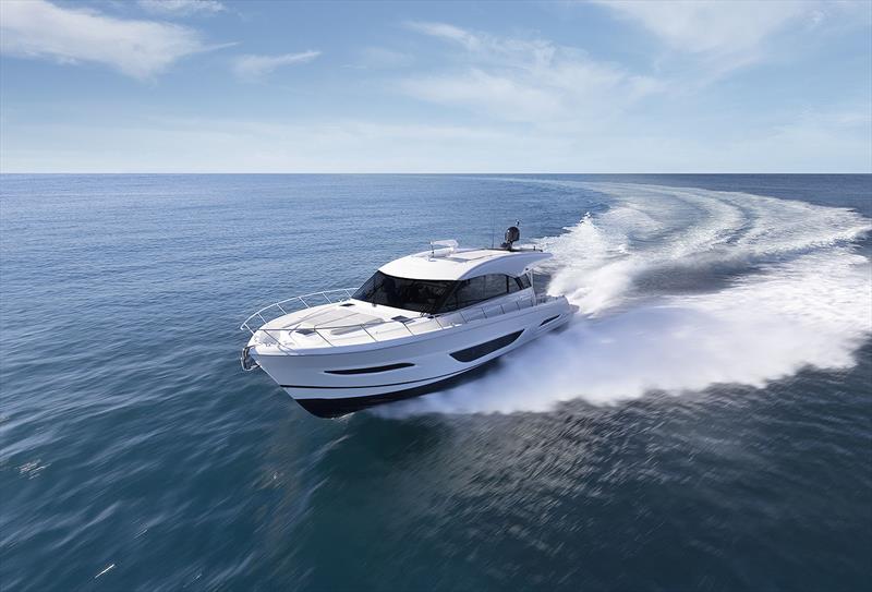 Capable of up to 34 knots depending on your engine choice - Maritimo S55 photo copyright Maritimo taken at  and featuring the Power boat class