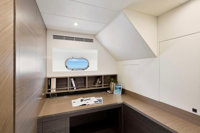 Horizon E81 Hull 2 Port Office photo copyright Horizon Yachts taken at  and featuring the Power boat class