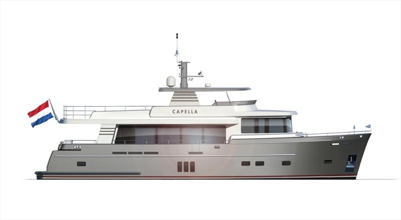 Van der Valk's Project Capella - photo © Van der Valk Shipyard