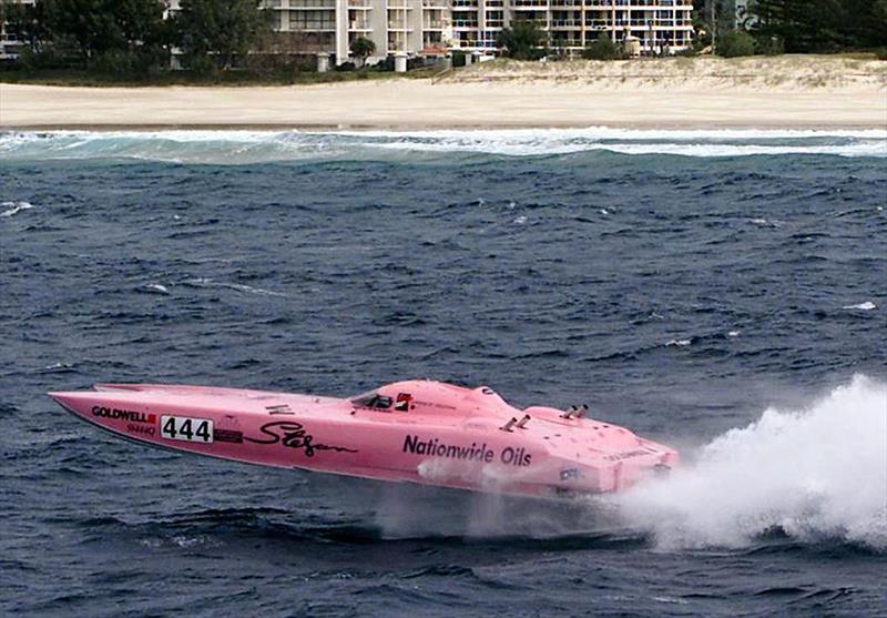Back in the day with the offshore racer - Stefan Racing photo copyright Photo supplied taken at  and featuring the Power boat class