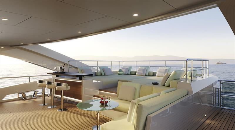 YN 20350 Project Jade - Main deck photo copyright Heesen Yachts taken at  and featuring the Power boat class