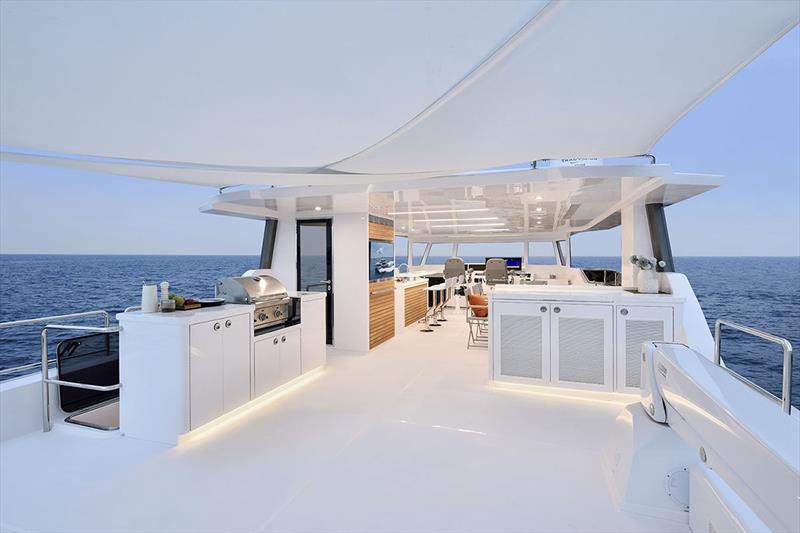 Horizon FD75 Open flybridge photo copyright Horizon Yachts taken at  and featuring the Power boat class