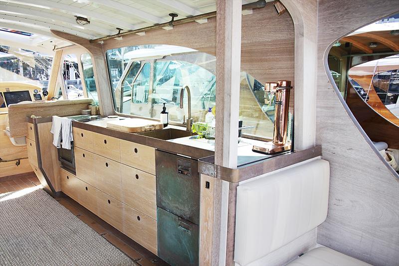 Southern Rock's Beach Chic interior - marvellous! photo copyright John Curnow taken at  and featuring the Power boat class