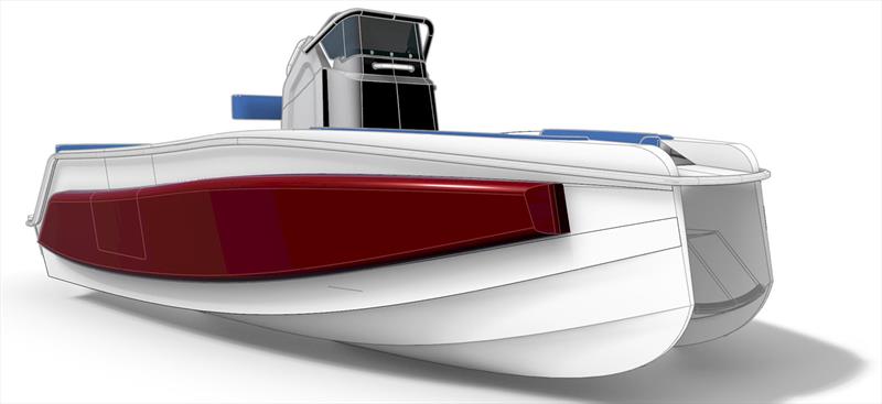 VC5 Tender for the Stabilised Monohull - photo © Bury Design