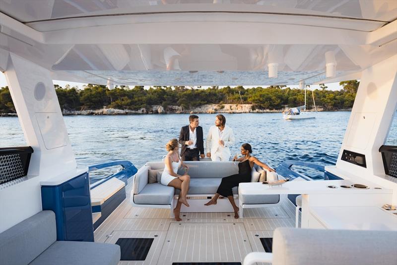 Sialia 57 Deep Silence - Deck - photo © Sialia Yachts