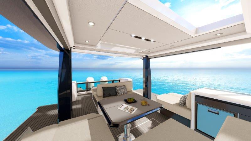 Saxdor 400 GTO - photo © Saxdor Yachts