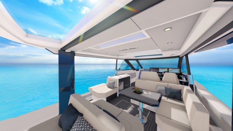 Saxdor 400 GTO - photo © Saxdor Yachts
