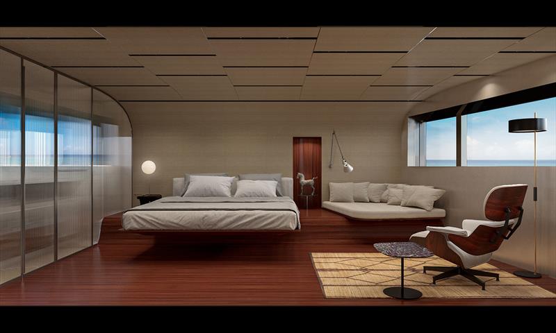 Bluegame BGM75 - Master room - photo © Bluegame