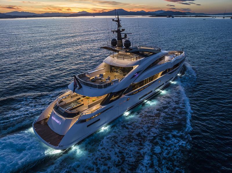 ISA Gran Turismo 45m M/U UV II - photo © ISA Yachts