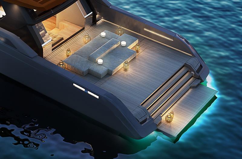 Sanlorenzo SP110 beach - photo © Sanlorenzo Yachts