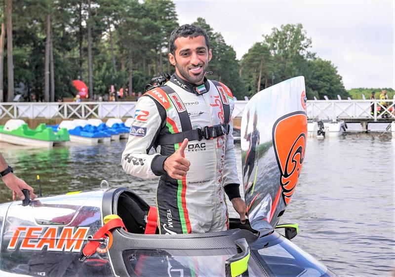 Rashed Al Qemzi - Joining forces with his cousin for Team Abu Dhabi - photo © Narayana Marar