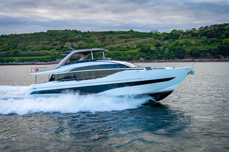 Princess Y85 photo copyright Denison Yachting taken at  and featuring the Power boat class