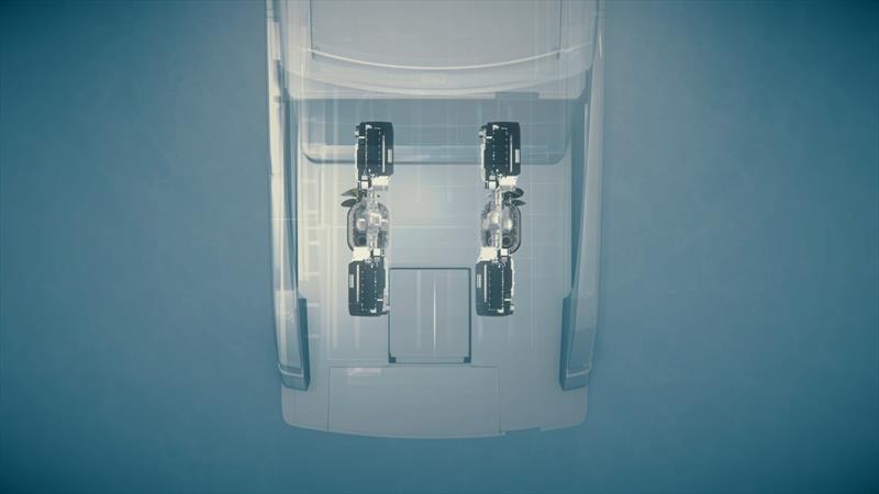 Sanlorenzo SX120 - IPS (Inboard Performance System) Professional Platform, developed by Volvo Penta - photo © Sanlorenzo Yachts