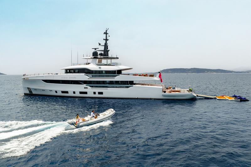 Columbus Atlantique 47m M/Y Acqua Chiara photo copyright Columbus Yachts taken at  and featuring the Power boat class