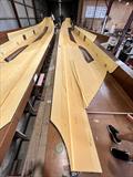 Sprint 20S - Oort and Starboard topsides are made hand in hand to ensure both sides are manufactured identically as the foam has a tight tolerance