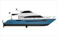 The Sprint 20S is available as an enclosed bridge, as well. Note PFX foil same depth as rudders