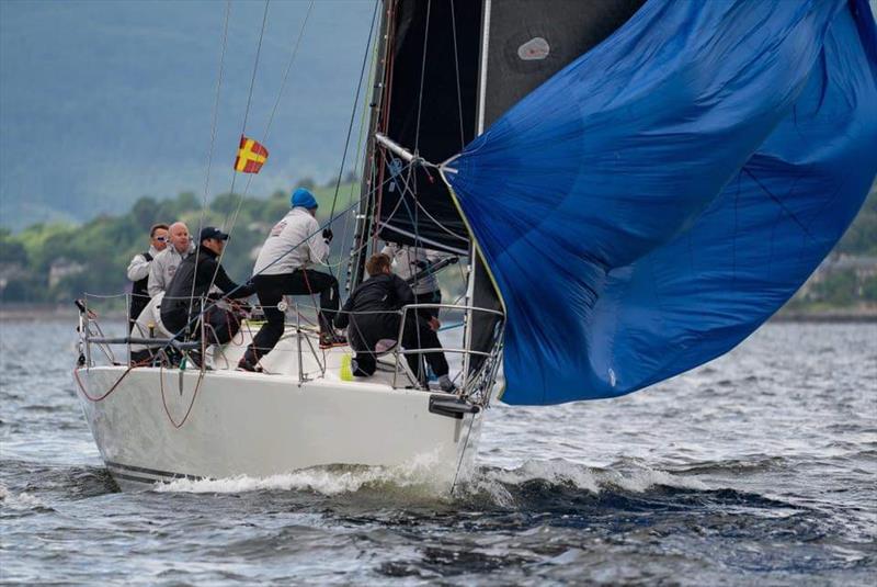 Jacob VII wins the GSS North Clyde Regatta photo copyright Marc Turner taken at Clyde Cruising Club and featuring the RC35 class